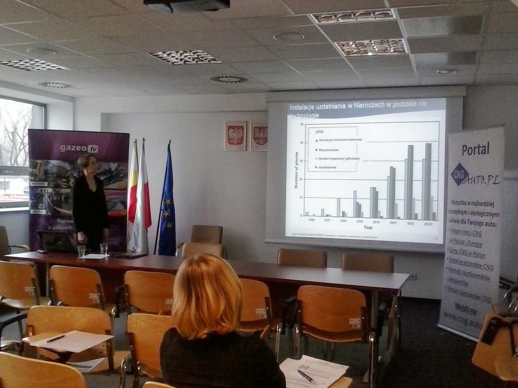 Konferencja projekt Biomaster promocja biogazu transportu 2013