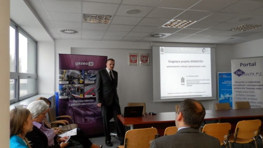 Uczestnicy spotkania projektu promującego biometan CNG w Polsce