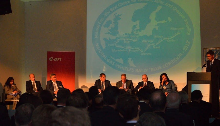 Konferencja CNG Bruksela Blue Corridor 2012 panel dyskusyjny