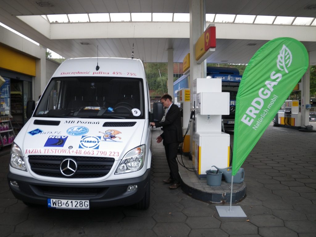 Stacja CNG Duisburg otwarcie Blue Corridor 2012