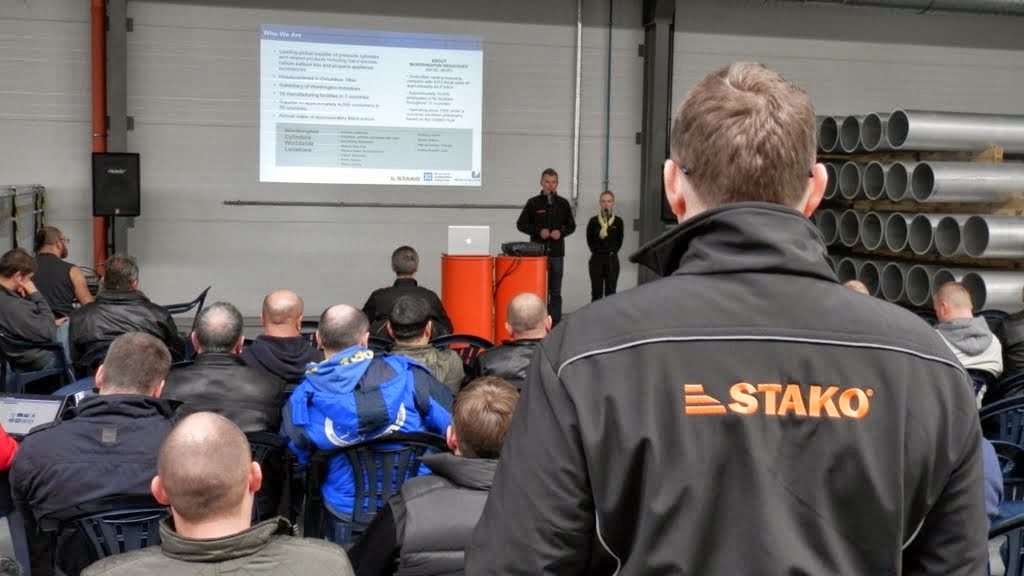 Wizytacja fabryki zbiorników kompozytowych CNG firmy STAKO Słupsk