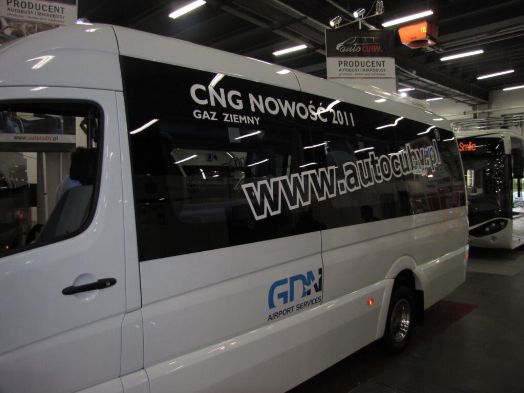 Mercedes Sprinter CNG od Auto-Cuby na Trans-Expo 2011
