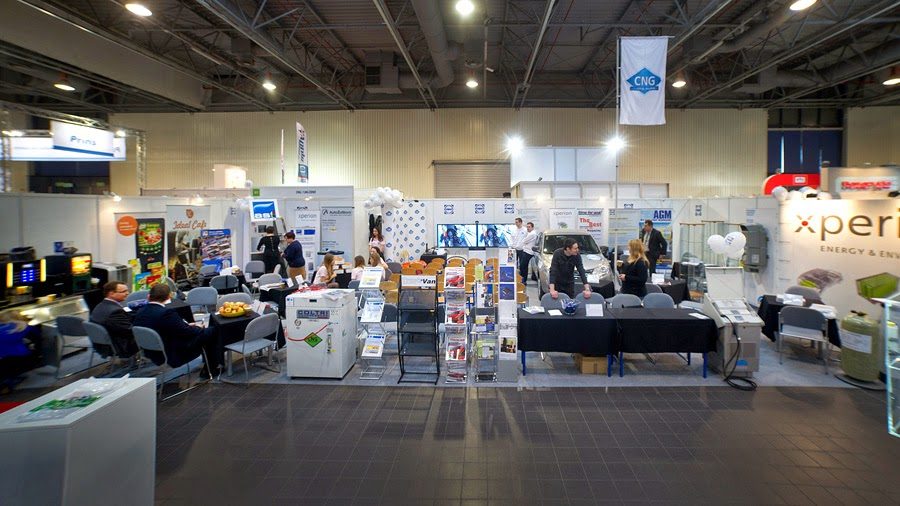 Ekspozycja Strefy Metanu na terenie Wielskiego Testu Flotowego 2014 GasShow