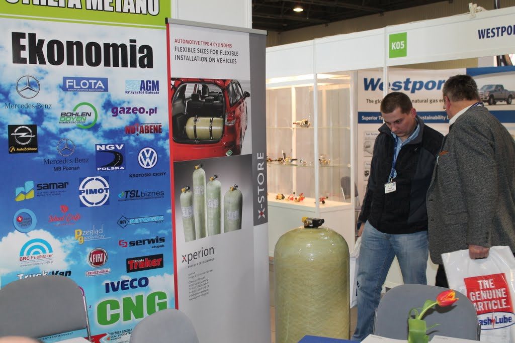 Targi GasShow 2013 zbiorniki CNG pojemność transportu gazu