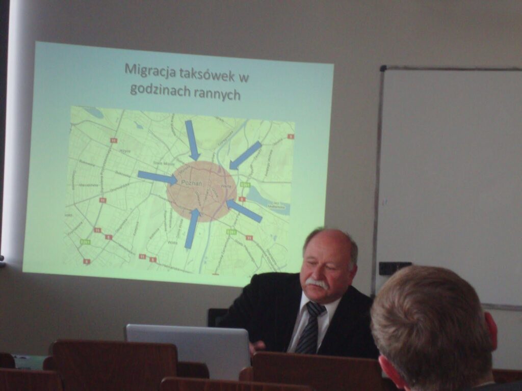 Henryk Podeszwa, reprezentant korporacji taksówkarskich z Poznania