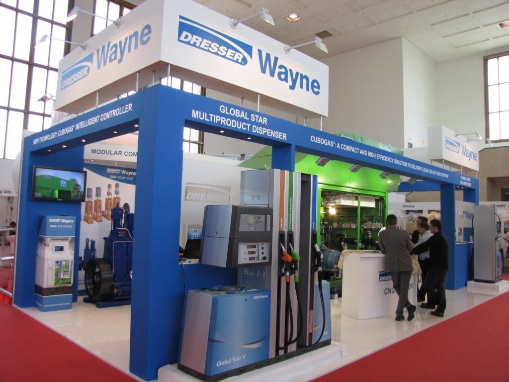 Dresser Wayne producent dystrybutorów CNG na targach