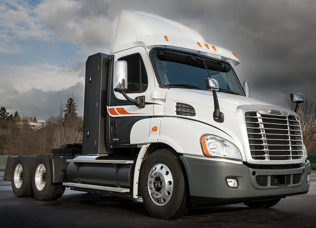 Freightliner Cascadia 113 NG – ciągnik siodłowy zasilany gazem ziemnym