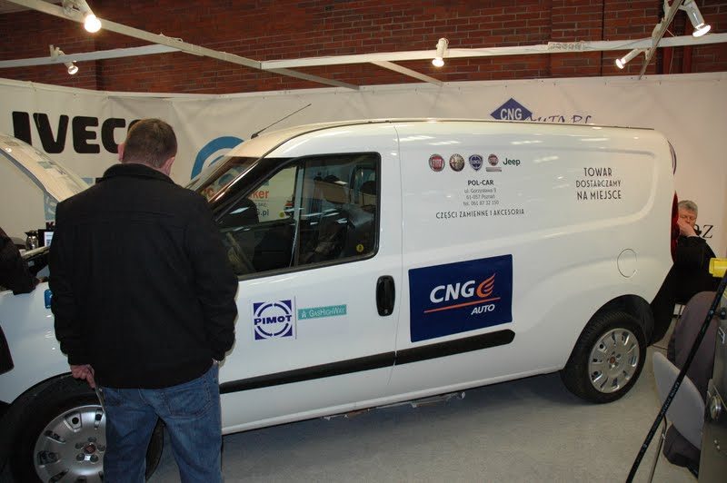 Fiat Doblo Natural Power na CNG, stanowisko GasShow 2012