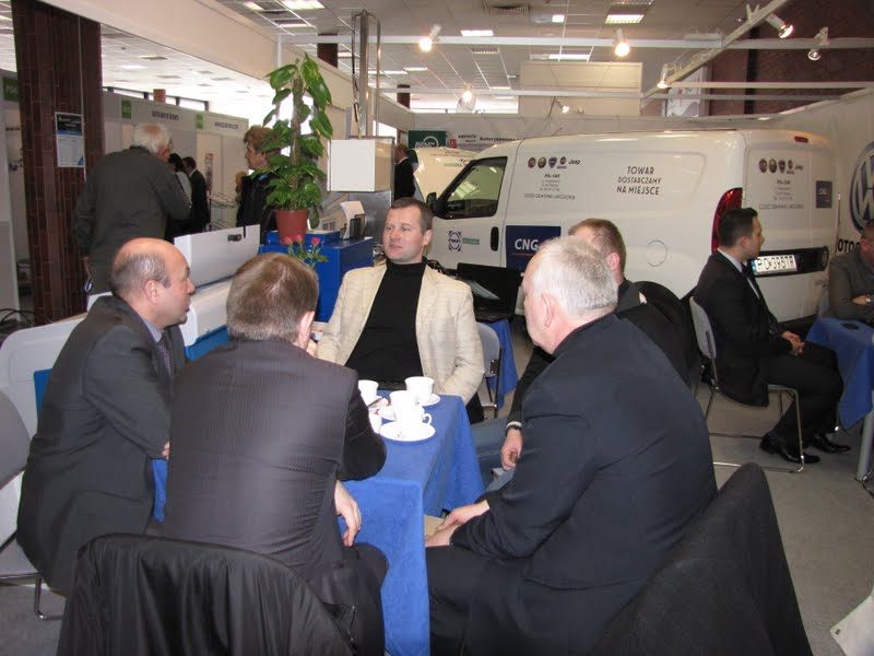 Fiat Doblo Natural Power CNG w Strefie CNG, stanowisko branżowe