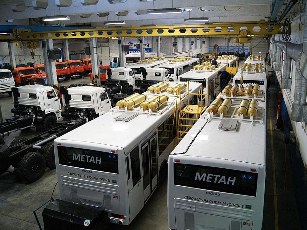 Kamaz CNG 2013 ciężarówka zasilana gazem ziemnym