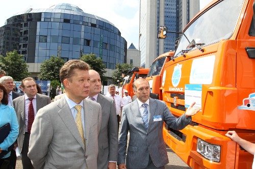 Autobusy i ciężarówki Kamaz zasilane gazem na linii produkcyjnej