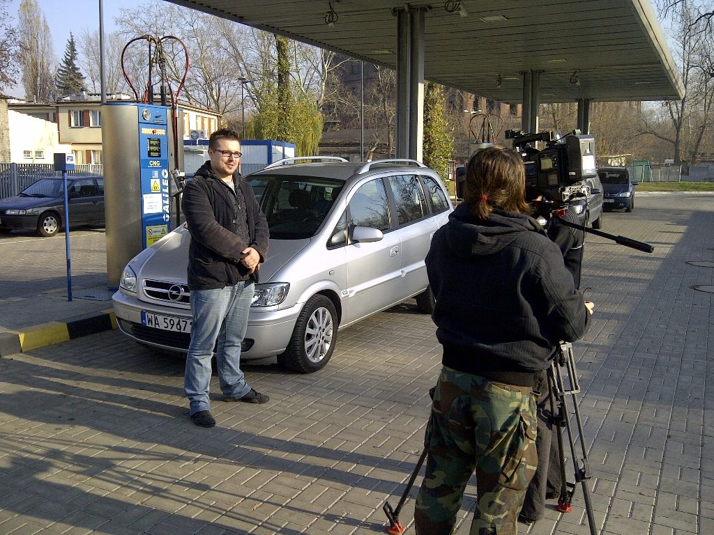 Nagranie do programu Turbo o kampanii serwisowej zbiorników CNG