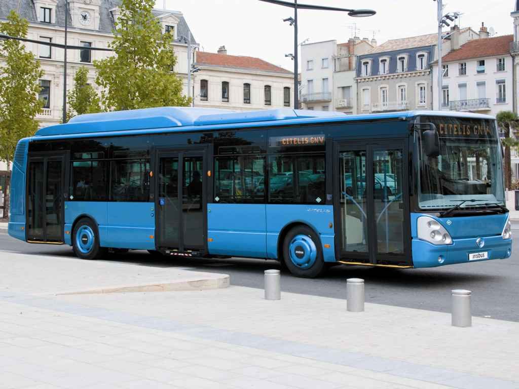 Irisbus Citelis 12 metrów CNG podczas testów w Kętrzynie