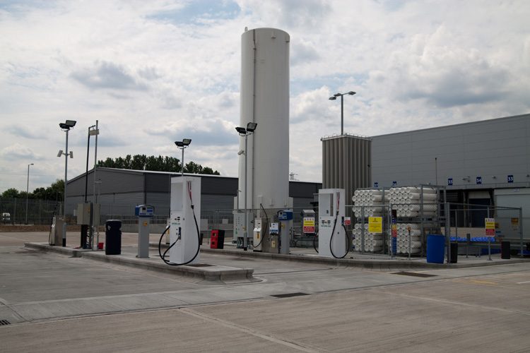 Stacja tankowania bio-LNG Gasrec w Wielkiej Brytanii