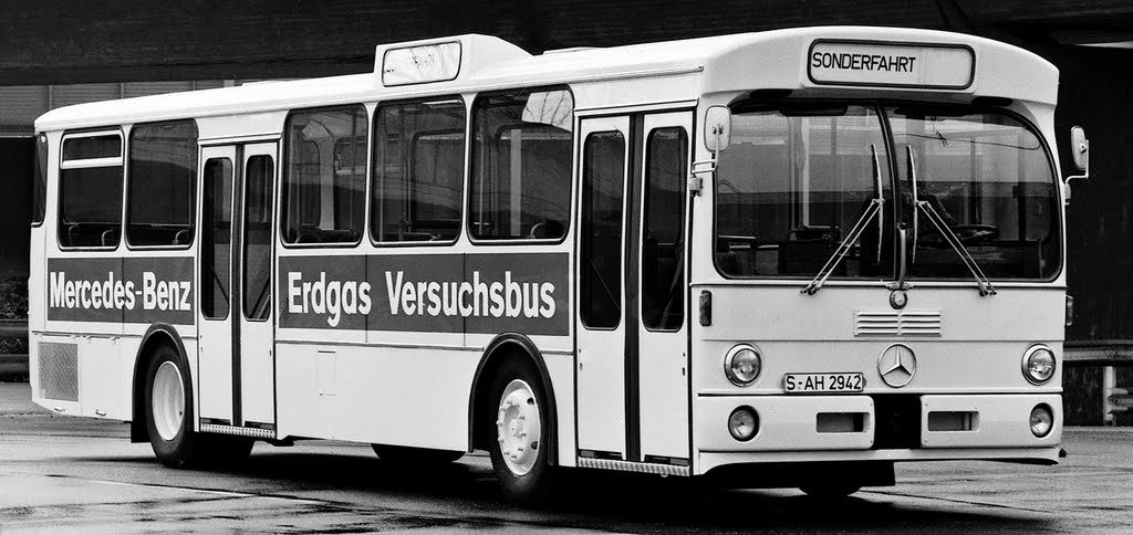 Mercedes OG 305 CNG - pierwszy gazowy autobus Mercedesa po II wojnie światowej