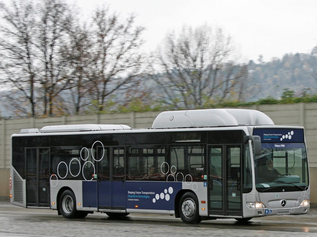 Autobus Mercedes Citaro 12 CNG zasilany gazem ziemnym