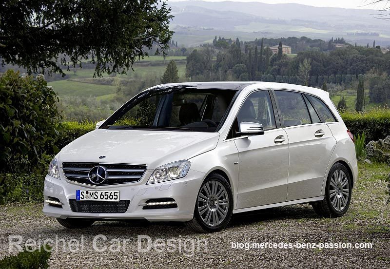 Mercedes klasy B, nowa generacja zasilany gazem, minivan kompaktowy