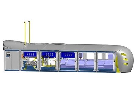 Instalacja Galileo Cryobox Nano dla tankowania LNG