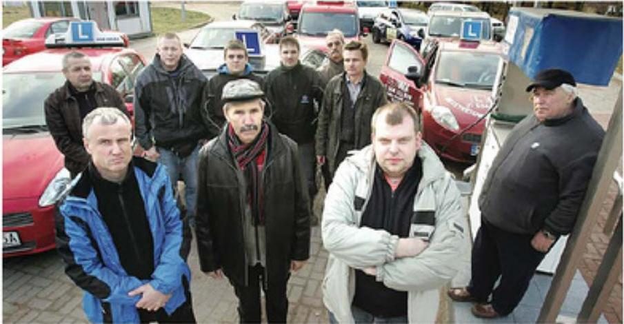 Protesty przeciwko zamknięciu stacji CNG w Olsztynie