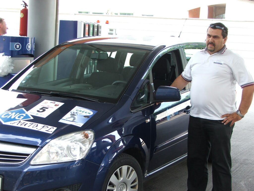 Mariusz Roksela Opel Zafira 1.6 Turbo CNG Supertest