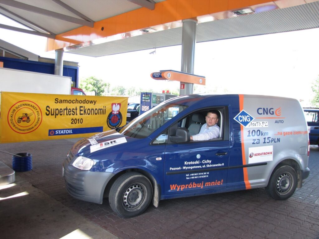 Pojazdy Audi i VW zasilane CNG na Superteście Ekonomii