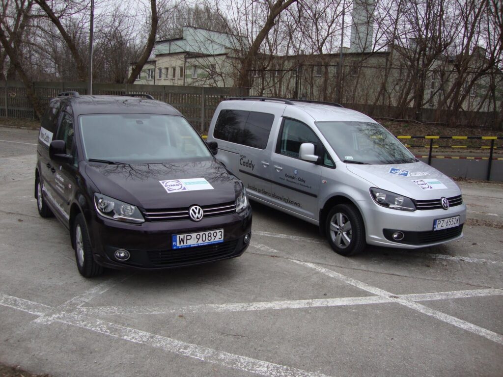 VW Caddy EcoFuel i TDI przygotowane do testu porównawczego