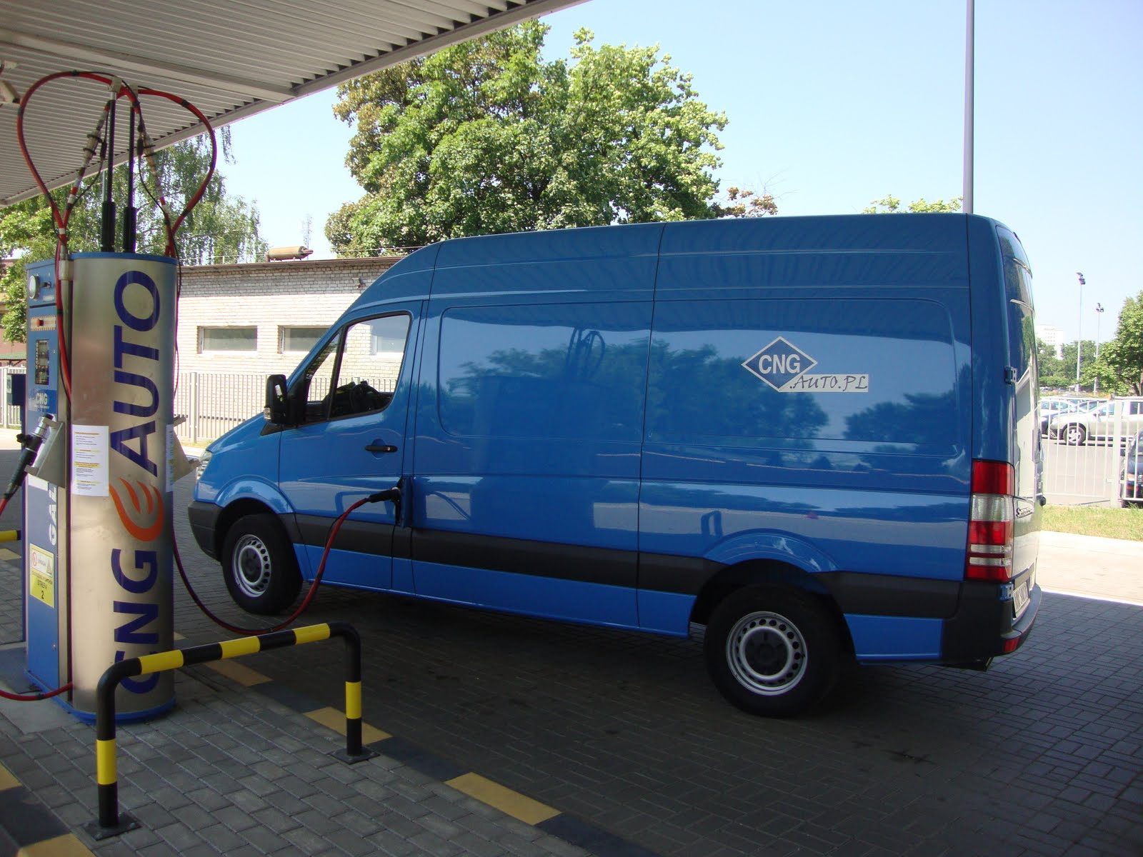 Mercedes Sprinter NGT na CNG z polska premierą na targach PolEko