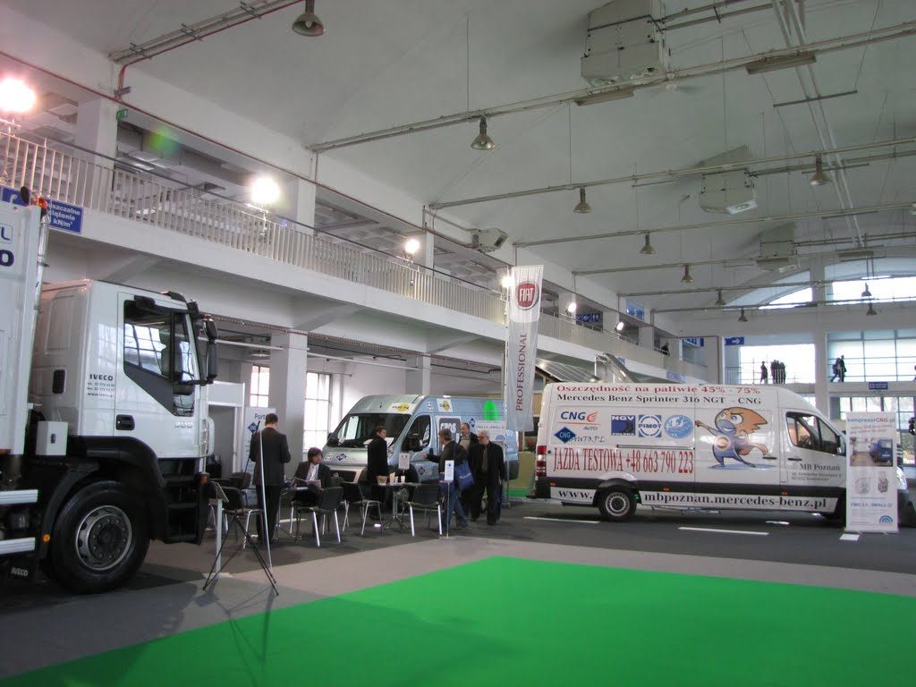 Zielone stanowisko Strefy CNG na targach PolEko 2012