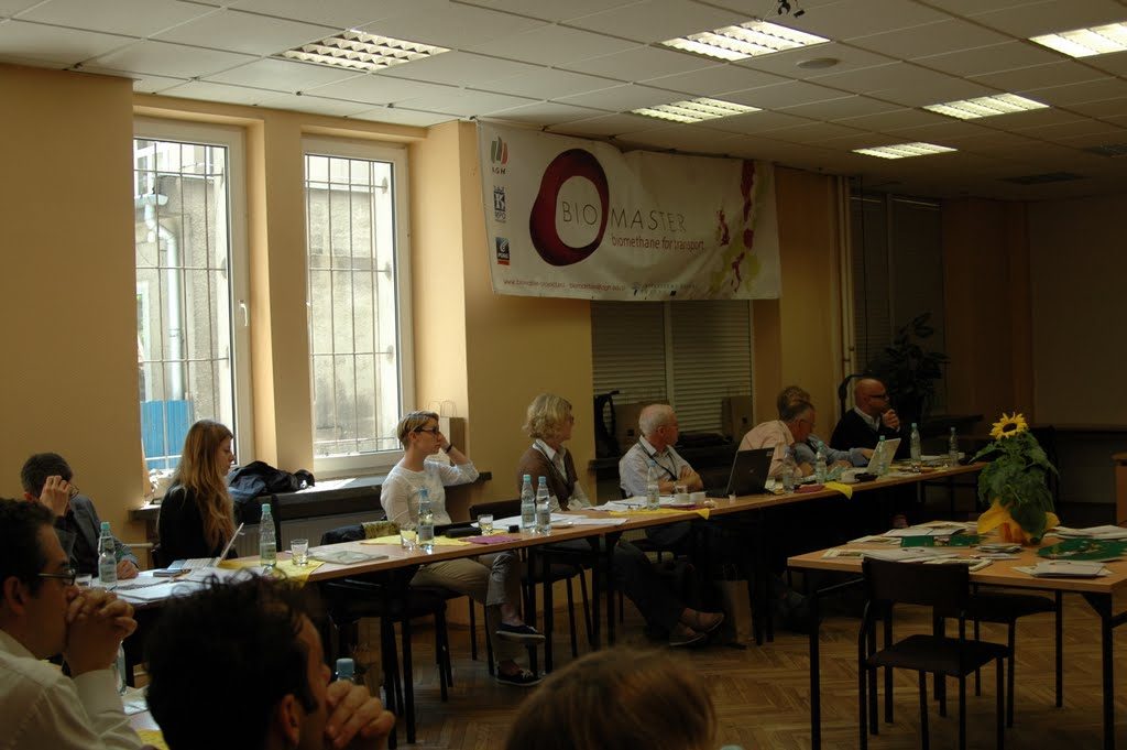 Uczestnicy międzynarodowego seminarium projektu Biomaster z różnych krajów