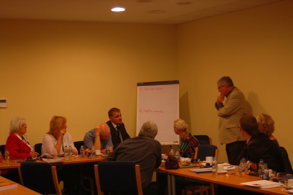 Warsztaty World Café podczas seminarium projektu Biomaster