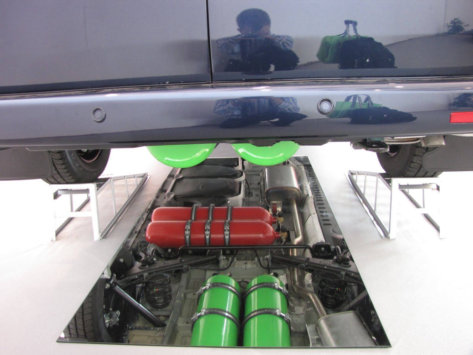 VW Transporter T5 EcoFuel kontrola zbiorników CNG