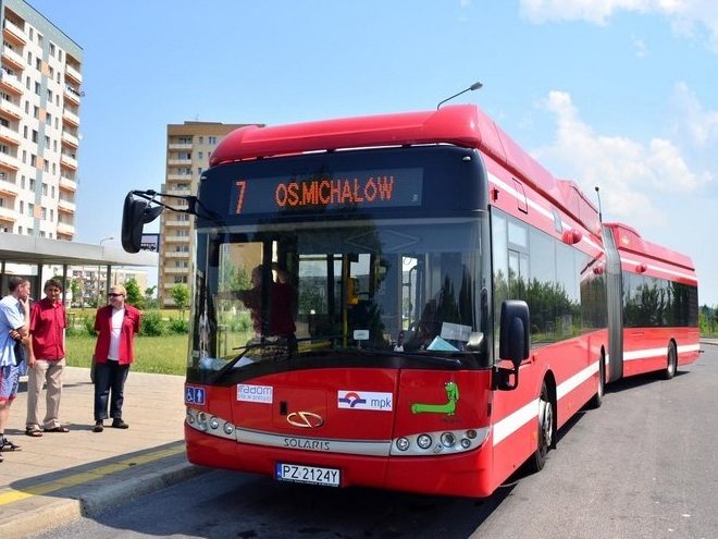Testowy autobus Solaris Urbino 18 CNG w barwach MPK Radom
