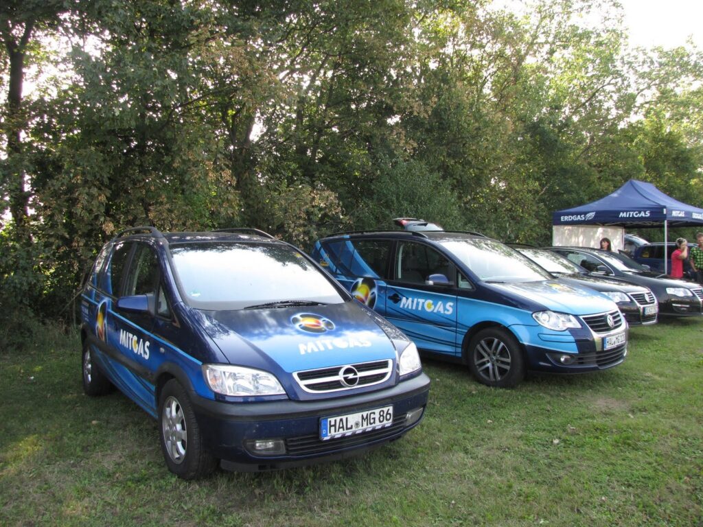 Samochody zasilane CNG zaprezentowane na targach Erdgasfahrertag 2011