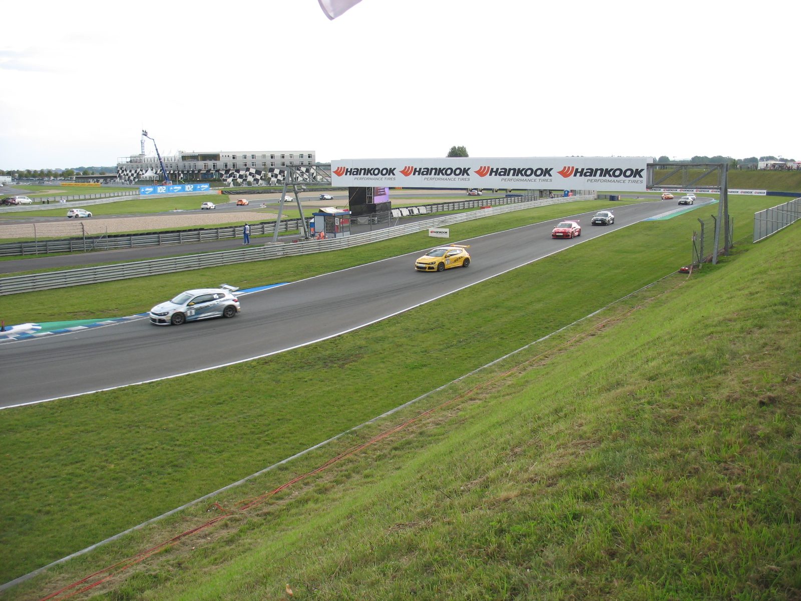 Wyścig Scirocco CUP na torze Oschersleben podczas Europejskiego Spotkania Kierowców CNG
