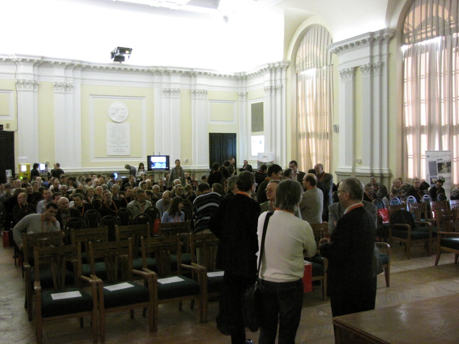 Uczestnicy Konferencji Miasto i Transport 2011 w sali obrad