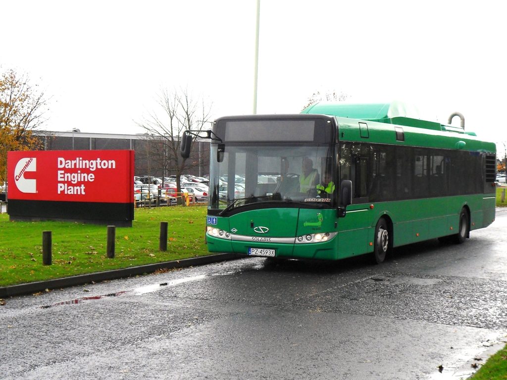 Autobus Solaris Urbino 12 CNG z silnikiem Euro 6 od Cummins