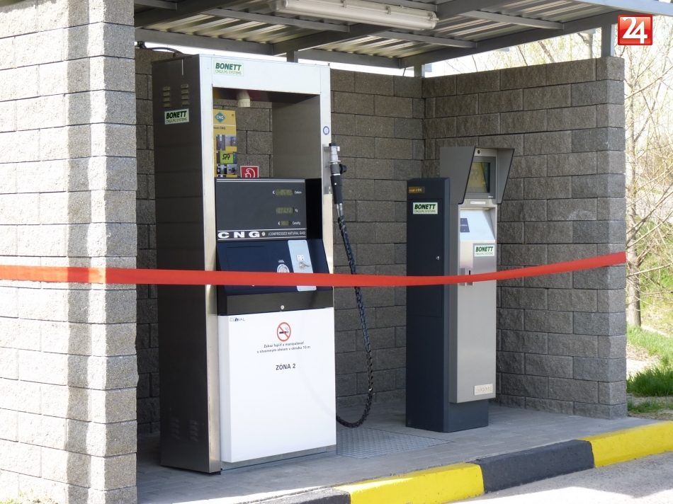 Stacja CNG w Komárnie na Słowacji