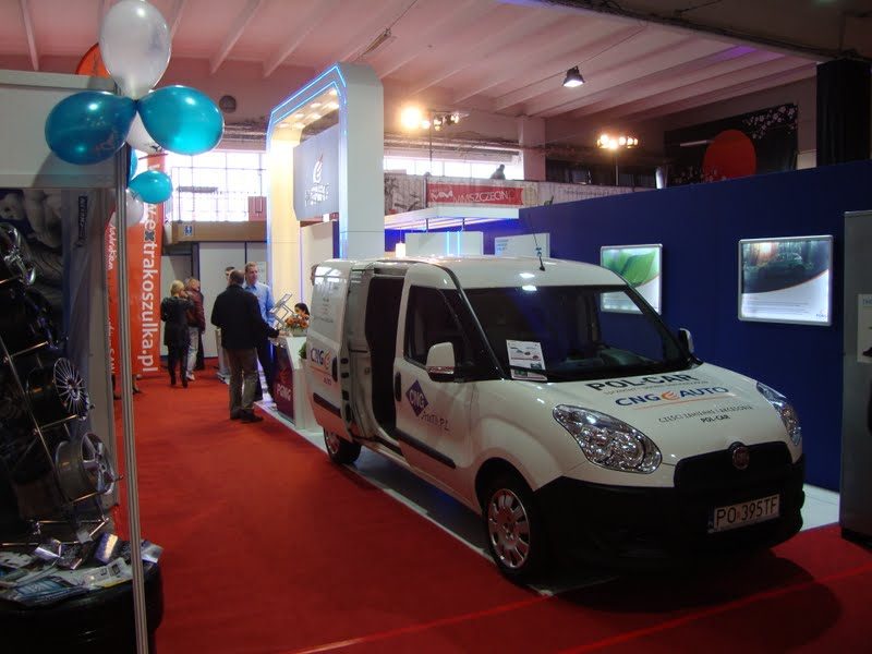 Fiat Doblo Natural Power CNG od POL-CAR Poznań na targach