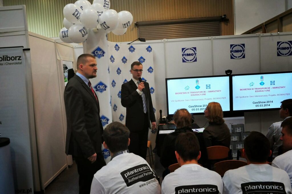 Uczestnicy warsztatów edukacyjnych Biomaster na GasShow 2014