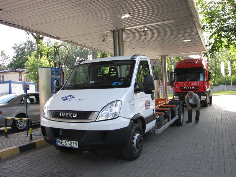 Iveco Daily Natural Power zasilane CNG podczas testów ekonomii
