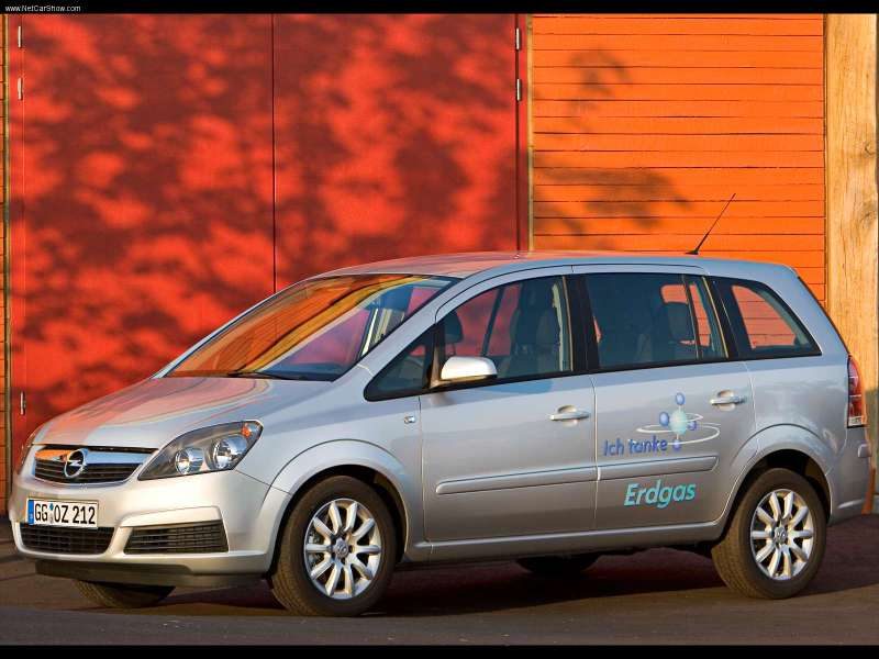 Opel Zafira B zasilana gazem CNG, objęta akcją naprawczą
