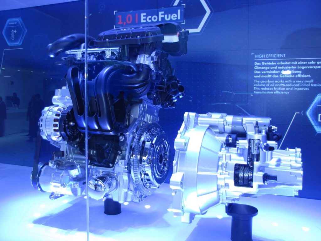 Silnik 1.0 EcoFuel Volkswagena zasilany gazem ziemnym CNG