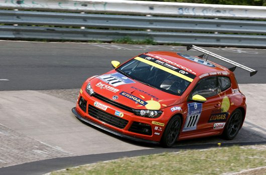 Volkswagen Scirocco GT24 CNG wyścigówka przygotowana do 24h Nürburring