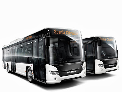 CNG w autobusach Scania pokazuje nowe silniki EURO 6 oraz przymierza się do autobusu na LNG