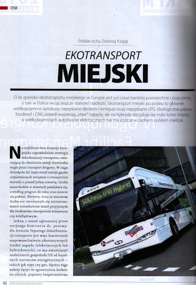 EKOTRANSPORT MIEJSKI – Polskie echa Zielonej Księgi