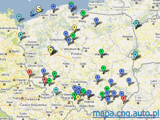 cng.auto.pl | Już 250.000 wyświetleń 'Mapy stacji CNG w Polsce’