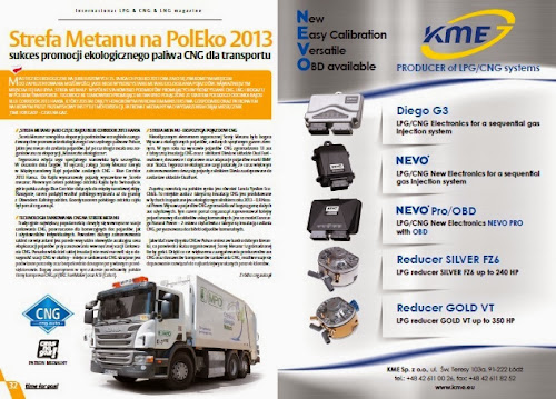 CNG w Mediach | Czas na Gaz i relacja ze Strefy Metanu na PolEko 2013
