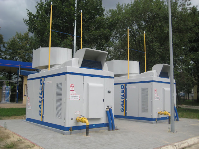 Stacja CNG w Krakowie przy ul. Balickiej już po remoncie