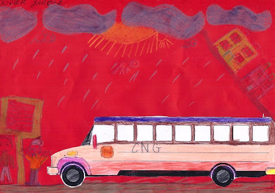 Nauczanie o Metanie | Konkurs plastyczny – ‘Ekologiczny autobus CNG’