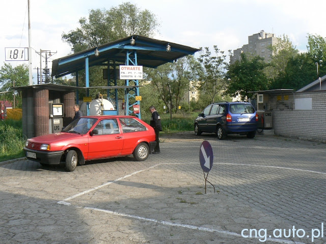 Teraz tańsze tankowanie CNG przy ulicy Siewnej w Krakowie
